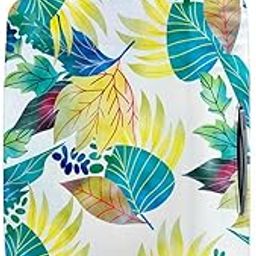 Spandex Eco Friendly 55 cm (20 Inch)|Small|Protective Luggage Cover Fits 18-22 Inch|Pack of 1, Green-image-99