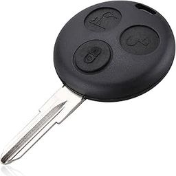 Lr Decor Bazaar Remote Key Shell Replace for Smart Fortwo 3 Button Fob Mercedes Benz Case-image-14
