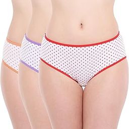 100% Cotton Love Lady Dot Set of 3 Panty for Women-picture-14