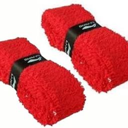Li-Ning GC001 Cotton Double Layer Towel Grip for Badminton Racquet (Red) Pack of 2-image-59