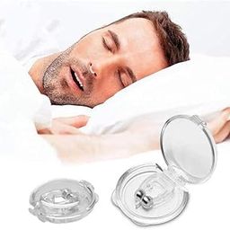 KD Pack Of 1 Snoring Stopper for Men - Anti Snoring Nose Clip | Magnetic Stop Snoring Device | Soft Silicone | Unisex Snoring Stopper Anti Snore Free Sleep Silicone Magnetic Nose Clip-25