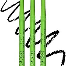 Daily Life Forever52 Amazonic Black Kajal (Pack of 3Pcs) | Smooth Waterproof and Rich-pigmented eye pencil-12