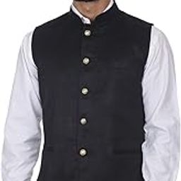 Solid Suede Velvet Nehru Jacket-image-39