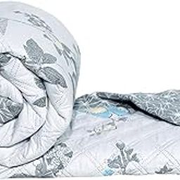 BSB HOME 2nd Gen 120 GSM Microfiber Reversible AC Comforter/Blanket for Winter/Quilt/Duvets for Double Bed (230 X 220 cm, Jaipuri Print Mouse)-image-95