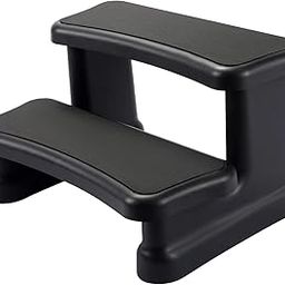 BACKYARD EXPRESSIONS PATIO · HOME · GARDEN 914881 Backyard Expressions Universal Spa & Hot Tub Outdoor Steps-No Slip Grip-Black-39