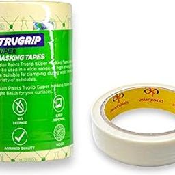 Asian Paints Trugrip Super Masking Tape 20 Meters in Length 1 Roll - Easy tear Tape, Ideal For Painting,Carpentry,Labeling With Residue Free Peel (1 Inch (2.4cms X 20M))-picture-6