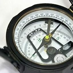 Brass Brunton Compass Navigational Transit Pocket Compass-32