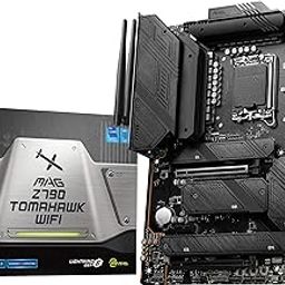 MSI MAG Z790 Tomahawk WiFi ATX Gaming Motherboard - Powerful Performance, Reliable Connectivity, Sleek Design, Supports Intel Core 12th & 13th Gen Processors, 9+1+2 Phase 105A SPS, DDR5 Boost-24