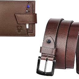 Leather Belt for Men | Free Size | Adjustable I 48 inches length || Waist upto 44 inches I-image-31