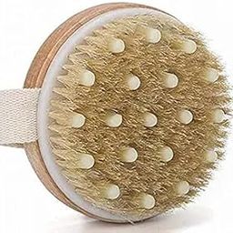 SNDYI Dry Brushing Body Brush – Wooden Shower Brush & Body Exfoliator for Cellulite, Lymphatic Drainage, Improved Circulation & Ingrown Hair Prevention (WOODEN BATH BRUSH)-image-41