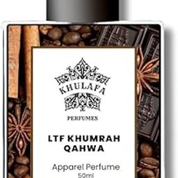 Khulafa LTF Khumrah Qahwa Inspired Perfume | Premium Unisex Perfume with Arabic Qahwa, Spicy & Woody Notes | Long-Lasting, Strong Concentration | Ideal for Parties & Evenings | 50ML-image-23