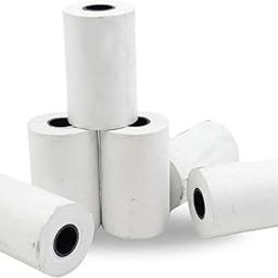 CRAFTS AND PAPER Thermal Receipt Paper Billing Machine Rolls 57mm × 15 meter paper rolls with Fine Class Black Color Printing (10)-image-89