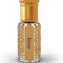 NOMAN Rose Attar Original Pure Super Long-Lasting By 100% Alcohol Free 6.0Ml In Luxury Bottle Best For Men And Women, Liquid-12