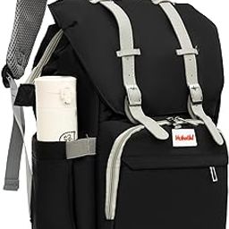MotherLike Baby Diaper Bags for Mom for Travel Diaper Backpack for Mothers Large Capacity, Stylish Maternity Bag-image-101