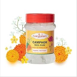 MANGALAM Camphor Capsule Shape Tablet 100g Jar - Pack of 1 | 100% Organic | for Puja, Festivals & Other Religious Ritual | No Dangerous Chemicals | Leaves No Residue Or Ash-43