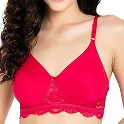 clovia Women's Cotton Non-Padded Wire Free t-Shirt Bra-picture-13