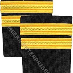 Second Officer Epaulet-02 Golden Bar-image-15