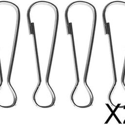 SECRET DESIRE Creations 2x4 Pieces Stainless Steel Flag Pole Clip Snaps Hook Flag Pole Attachment 4#-image-24