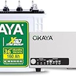 Okaya Inverter with Battery Combo for Home,Office & Shops|ATSW 1700 12V Pure Sine Wave Inverter 1450VA with OPLT19036 160Ah Inverter Battery |Warranty: 36 Months(Inverter) & 36 Month(Battery)-picture-21