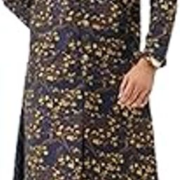 Jecquard Floral Regular Mens Indo Western Set-image-5