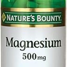 Nature's Bounty Magnesium 500mg 100 tablets-image-64