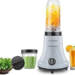 Longway Sage 500 Watt Juicer Mixer Grinder with 2 Jars for Grinding, Mixing, Juicing with Powerful Motor | 1 Year Warranty | (Gray & Black, 2 Jars)-11