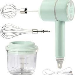 CARTNOVA‚Electric Hand Mixer & Food Processor Set: Versatile Kitchen Blender for Baking, Frothing & More-picture-10