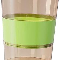 CLUB BOLLYWOOD® Gare Container Bin Clear Waste Paper Bin Basket for Kitchen Home Washroom Green | Household Supplies & Cleaning | Trash Cans & Wastebaskets|Home & Garden |1 Clear Round Trash Can-image-38