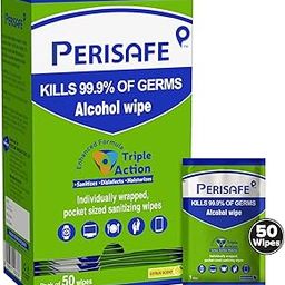 Pocket Sized Sanitizing Disinfectant Wipes Individually wrapped- Pack of 50 wipes-image-51