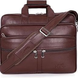 Unisex Adult Men's Laptop Bag 15.6 inch Side Shoulder Briefcase Satchel Messenger Business Bags for Men & Women Front Pocket for Laptop Accessories-image-26