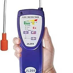 Combustible Gas Leak Detector with 13.5 Inch Flexible Probe, JL269 Rechargeable Li-Ion Battery Gas Leak Tester for Propane, Methane, Natural Gas, LPG,Hrdrogen Gas for Home or Industrial-picture-11