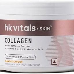Marine Collagen Skin Radiance Collagen For youthful Glowing skin marine collagen Powder, For Adults mango flavour 100g (Pack of 1)-image-62