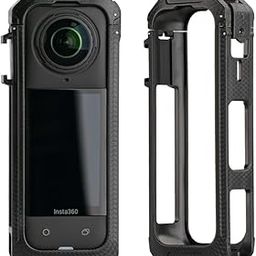 Rugvis Quick Release Protective Frame for Insta360 X5– Shockproof Insta360 X5 Frame with 2 Cold Shoe Mounts, Drop-Proof & Scratch-Resistant Protective Cover-image-26