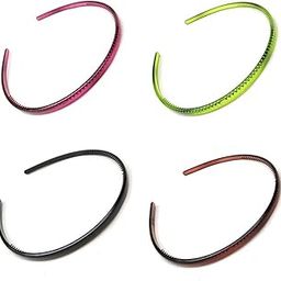 MOOLYAVAAN Products Plastic Simple and Cute Comb Headband Stylish Design Headband Plastic Hair Band Non-Slip Hair Hoop Accessory for Girls/Kids and Women (PACK OF 3)-picture-17