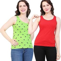 Women's Cotton Round Neck Tank Top | Tops for Women|Crop top Tank top|Beach wear|Stylish Tops|Inner for Women-image-83