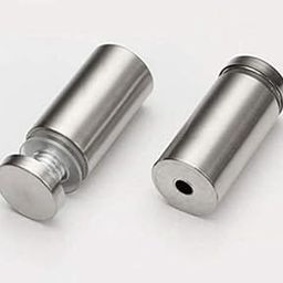 YDT GROUPS Pack of 2Pcs Stainless Steel Glass Stud/Spacer/Standoff/fasner Size 11mm*11mm or 1/2" inch*1/2''inch Heavy Duty SS with 1 Years Warranty. (2)-image-83