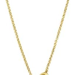 InterLock Gold Chain Necklace for Women - 18K Gold Plated Necklace, Women's Jewellery | Gift for Girls & Women-image-65