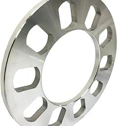 TOG 2 Pieces Aluminium 5-Hole Wheel Hub Spacer 8mm Thickness for Car Vehicles Parts | Accessories Car | Truck Parts-13