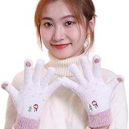 Stylish Winter Hand Gloves for Men & Women – Woolen Knitted Thermal Gloves for Warmth, Unisex Warm Winter Wear-image-57