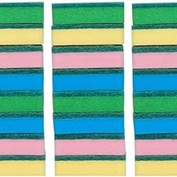 SHIPLORD® 50 Pack Colorful Frosted Dishwashing Sponges ‚¨ Tableware Cleaning Brushes for Sparkling Clean Dishes & Utensils-image-49