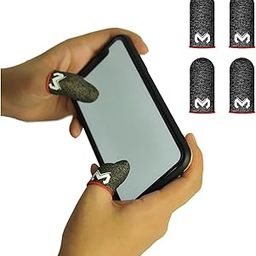 Cubonic X Memo Original Mobile Game Finger Caps – Non-Slip Touchscreen Anti-Sweat Sleeves for Smooth & Precise Gaming | Shoot, Aim & Control with High Sensitivity Thumb Covers |2 Pc-27