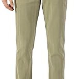 Men's | Solid | Light Weight | Breathable Fabric | Mid Rise | Regular Fit | 100% Cotton | Button Waist | Chino Trouser | Pants-picture-8