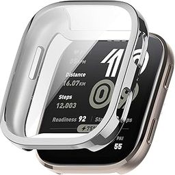 OBOE TPU Screen Protector Case Compatible with Amazfit Bip 6 Smart Watch (Silver)[Watch NOT Included]-image-52
