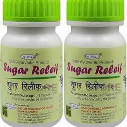 Sugar Relief 50 Capsules (pack of 2) for Blood Sugar-picture-29