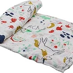SYGA 1 Piece Organic Cotton Baby Muslin Swaddle_Dreamworld-image-7