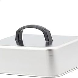 ATORSE Grill Lid Basting Cover for Flat Top Griddle Outdoor Indoor Cooking Barbecue 22.2x14.6x6.6cm|Home & Garden-image-33