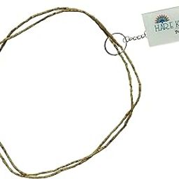 Hare Krishna Food For Soul Holy Tulsi Kanthi Mala 2 Round I ISKCON Tulsi Mala I Wood chain for Men & Women-image-65