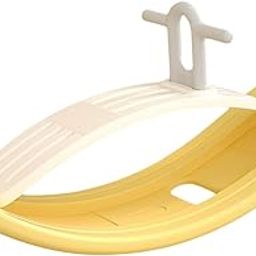 CALANDIS™ Kids Balance Board 2 in 1 Rocking Riding Toy for Games Dancers Gym Yellow | Balance Trainers | Fitness Equipment & Gear | Fitness Running & Yoga-34
