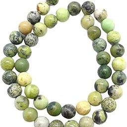 Blue bijoux Natural Stone Chrysoprase Beads 8MM Polished Smooth A Grade Round Gemstone Beads for Jewelry Making-image-91
