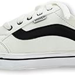 Canvas Low-Top Sneakers | Casual Lace-Up Style, Lightweight Shoes with Durable Sole & Fabric Upper | Perfect for College, Travel | Comfortable Everyday Footwear-image-37